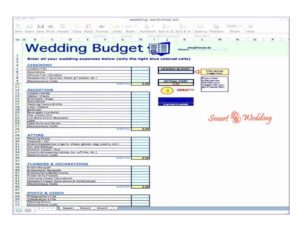 wedding budget estimator